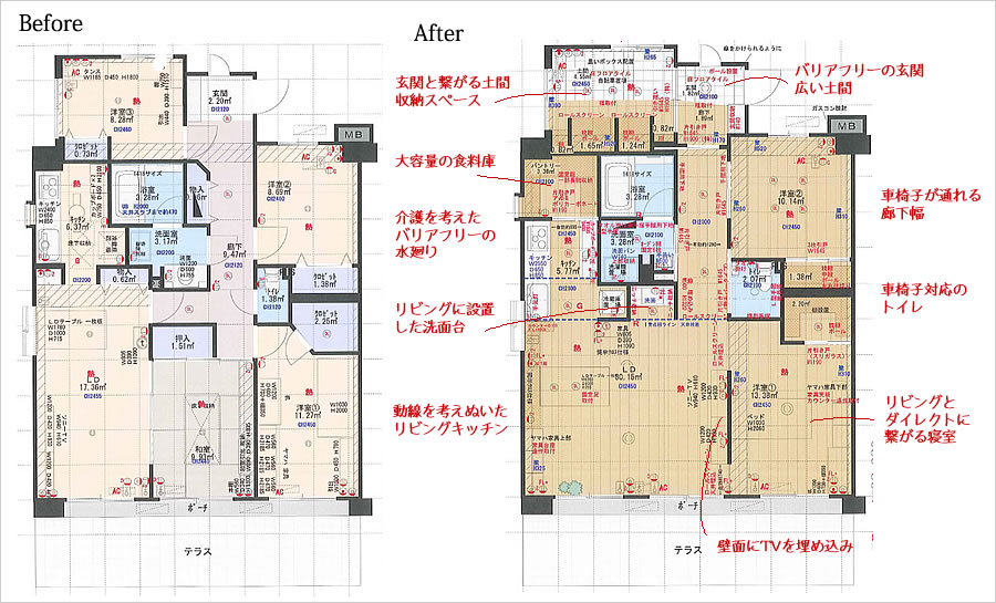 小金井市 バリアフリー マンションリノベーション